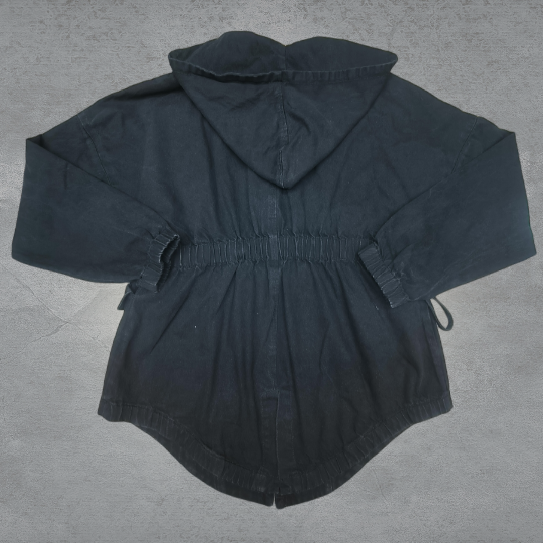 Hooded Denim Jacket
