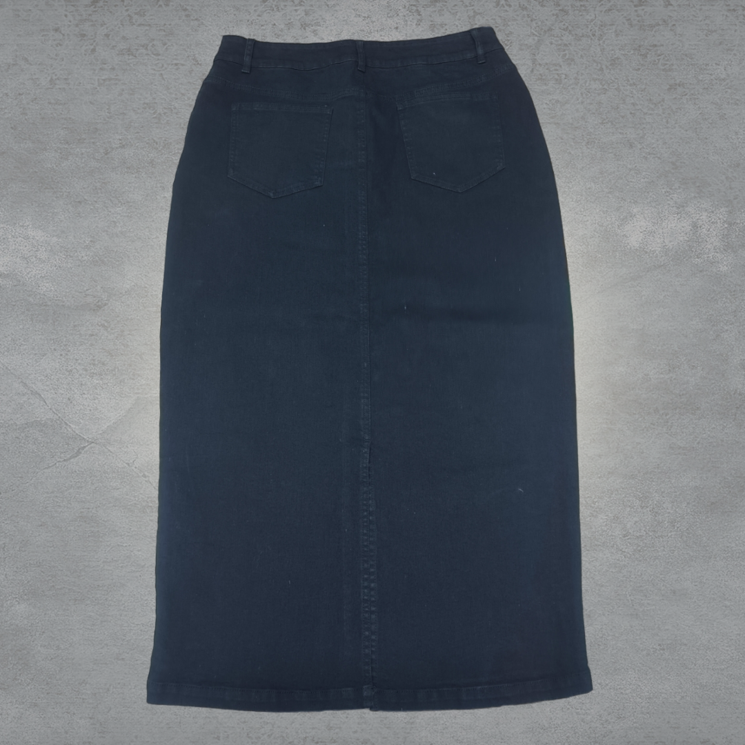 Denim Pencil Skirt