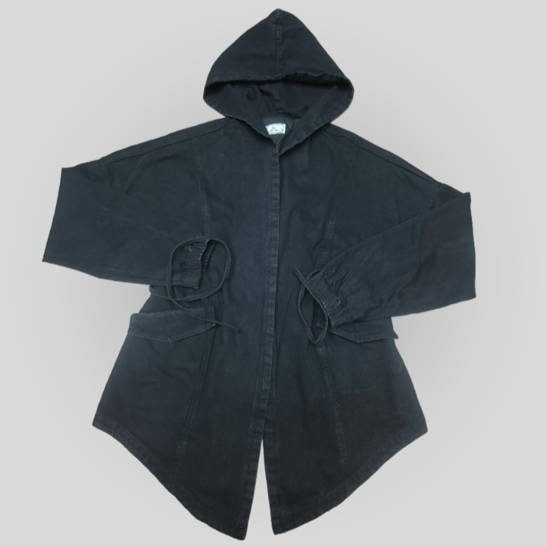 Hooded Denim Jacket