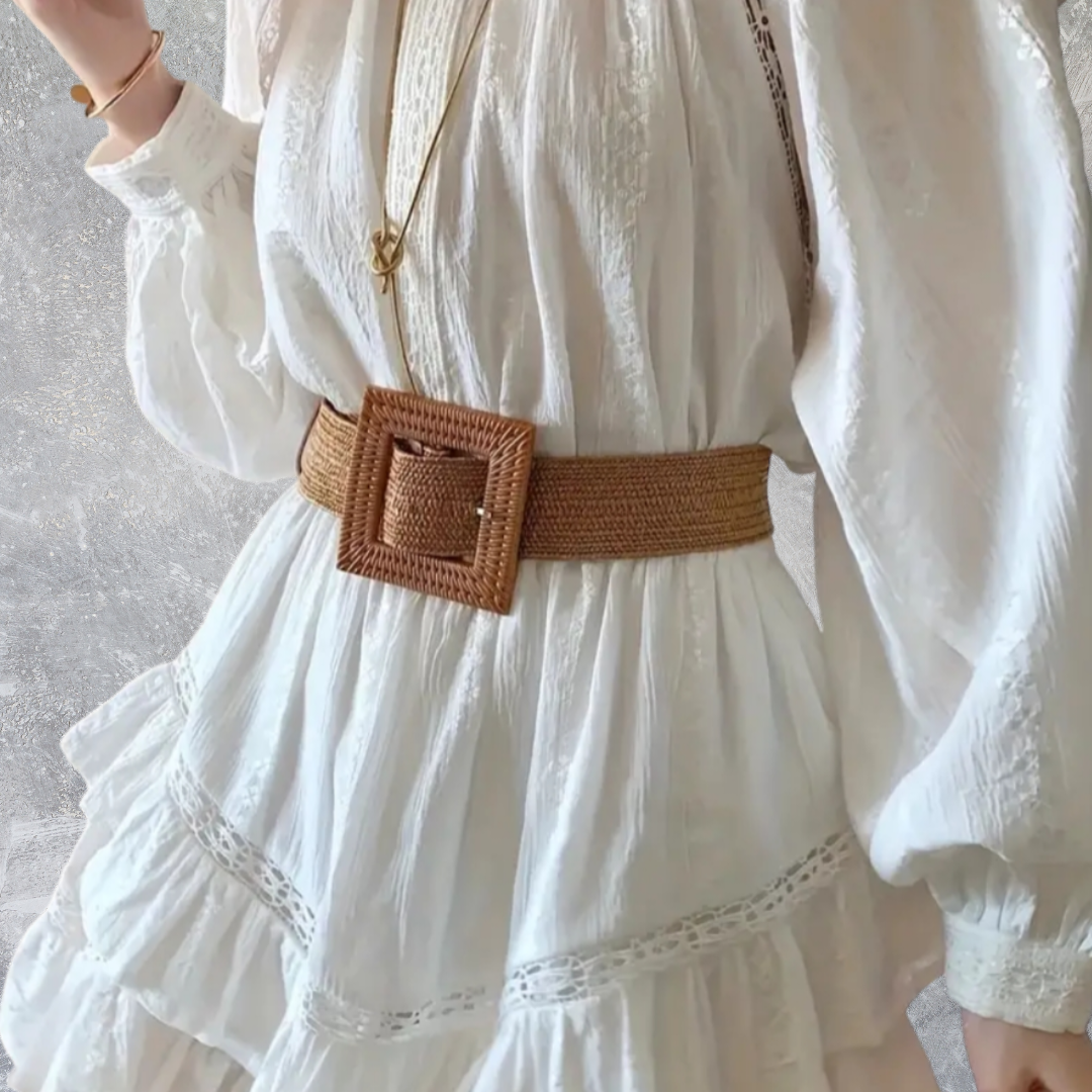 Square Buckle Women Belt