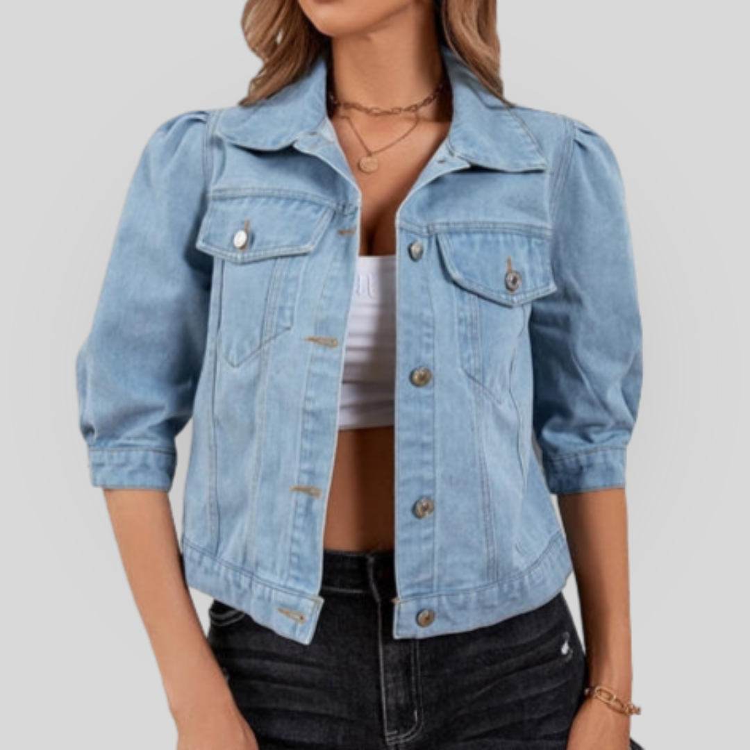 Cropped Denim Jacket