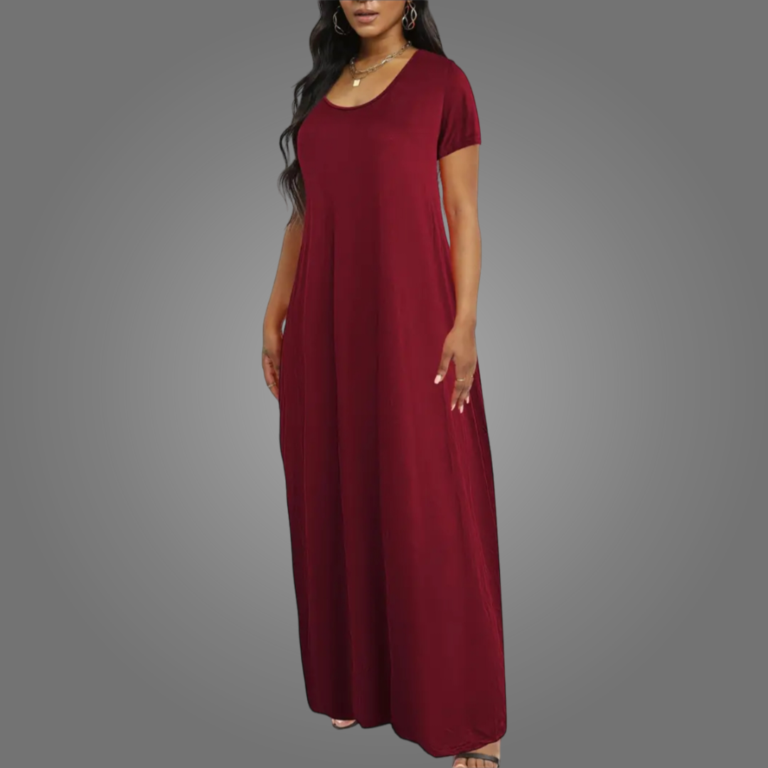 Loose Maxi Tee Dress