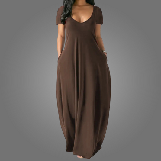 Loose Maxi Tee Dress