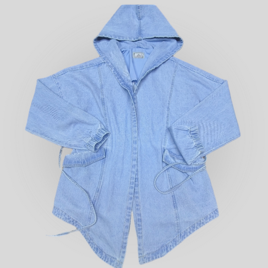 Hooded Denim Jacket